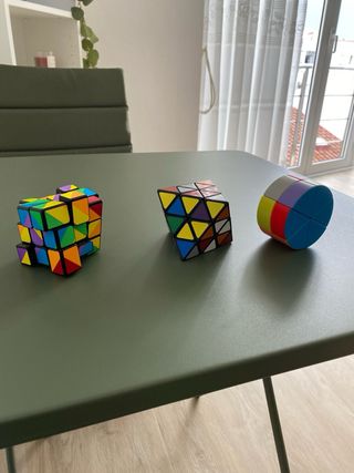 Lote 3 Cubos de Rubik