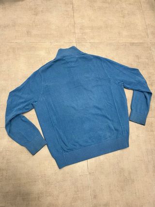Jersey Tommy Hilfiger 1/4 Zip Azul