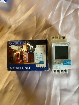 Interruptor Horario Orbis Astro Uno 230V