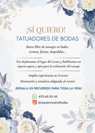 TATUAJES EN BODAS Y EVENTOS 