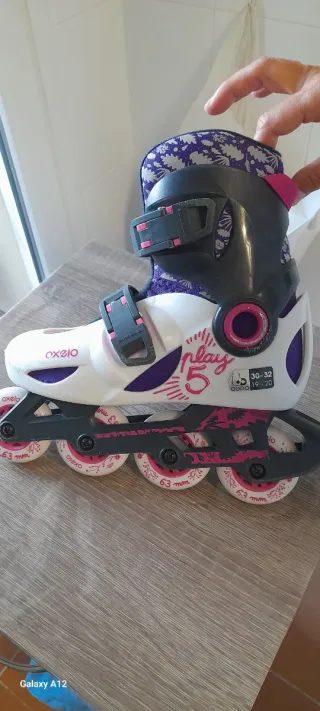Patines Oxelo Play 5 Niña
Talla 30-32 Ajustables