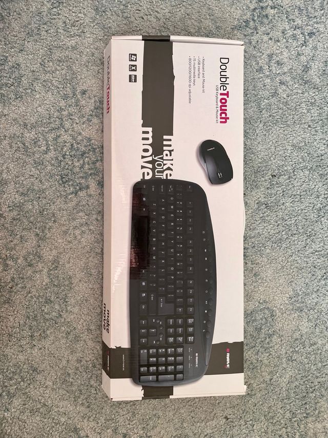 Teclado y Ratón B-Move USB Multimedia NUEVOS