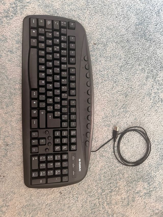 Teclado y Ratón B-Move USB Multimedia NUEVOS