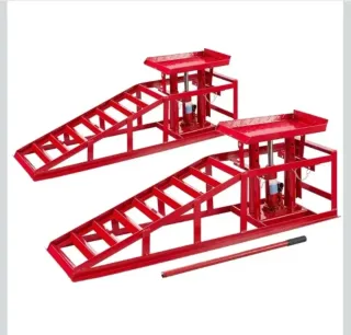 Set de 2 Rampas hidráulicas de taller 2T Arebos
