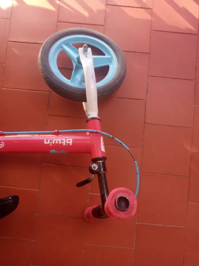 Bicicleta infantil sin pedales