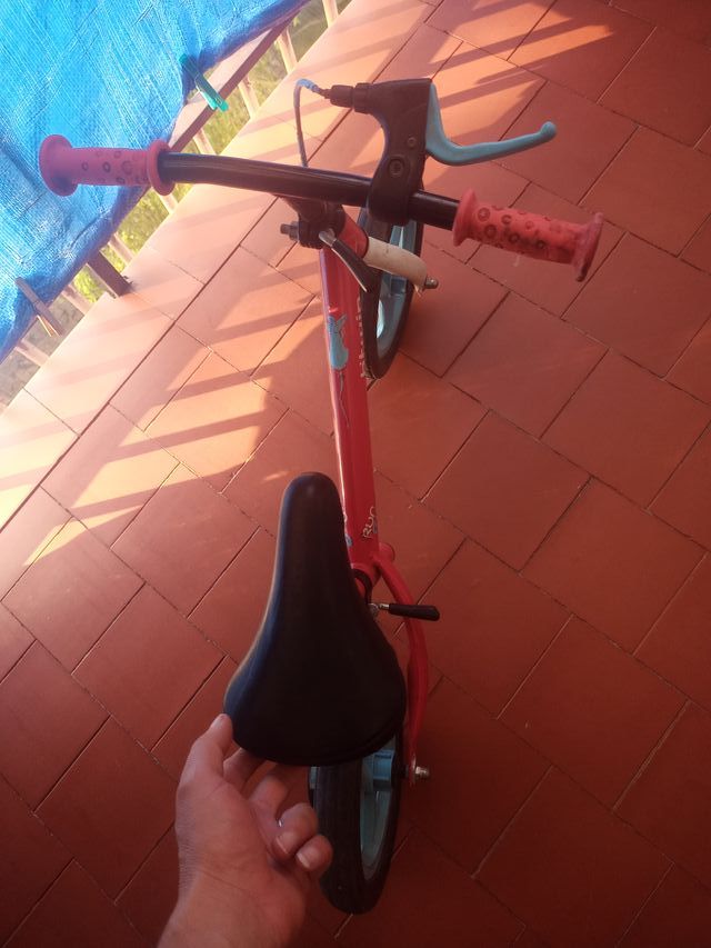 Bicicleta infantil sin pedales