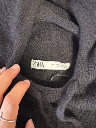 Sudadera Zara Negra 