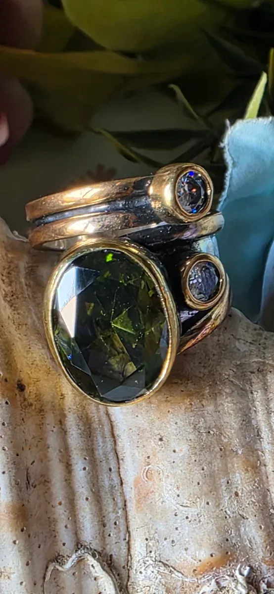 Anillo Sultán Taller Oro y Peridoto