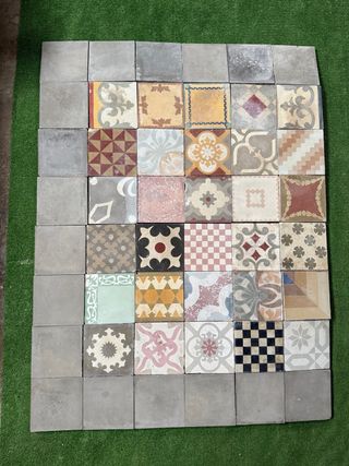 Conjunto 48 Baldosas Hidráulicas