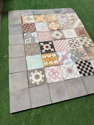 Conjunto 48 Baldosas Hidráulicas