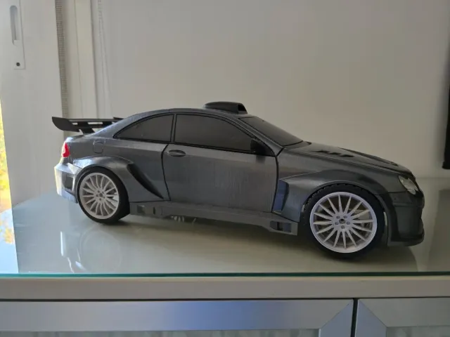 Maqueta Mercedes CLK DTM impresa en 3D con PLA