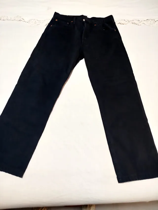 Levi's 501 Jeans Negros Talla W32 L32