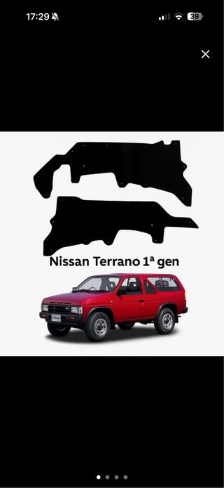 2 gomas Nissan Terrano 1ª gen - Guardabarros