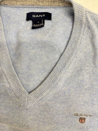 Jersey Gant Azul Claro Talla M