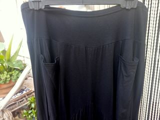 Falda larga negra M&S T.48-50