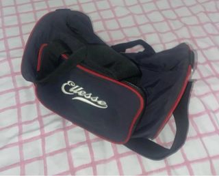 Bolso deportivo Ellesse azul y rojo