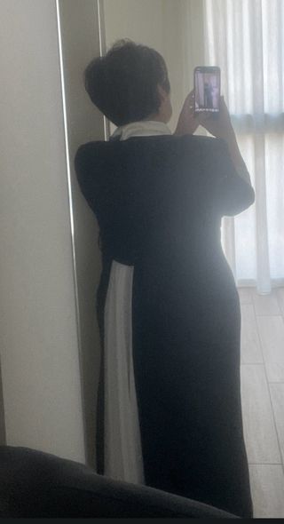 Abito R. Balestra nero e bianco