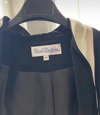 Abito R. Balestra nero e bianco