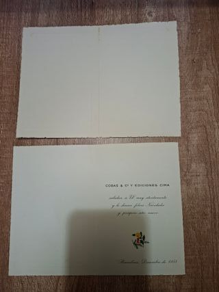 2 Postales: Catedrales Burgos y Barcelona Del 1953