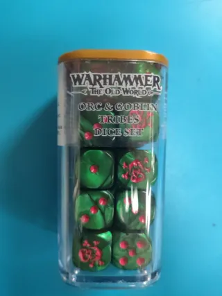 Warhammer Dados Orc & Goblin Tribes