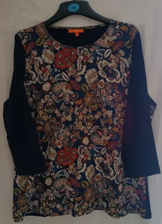 Blusa Colours Concept Estampada Talla 4XL.