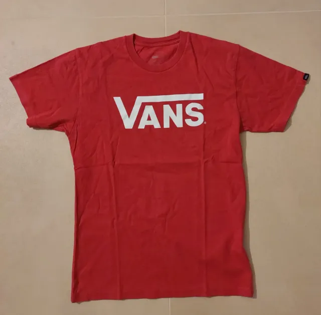 T-shirt Vans donna rossa