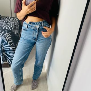 Jeans vaqueros azules mujer