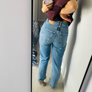Jeans vaqueros azules mujer