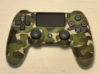 Mando Original Ps4 Camuflaje Verde (2)
