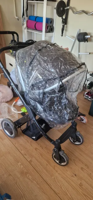 Carro Bebé Trío X-Lander Negro