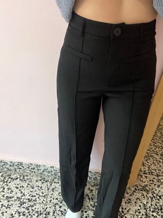 Pantalón negro de vestir