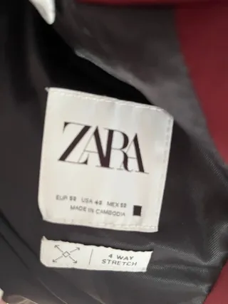 Chaqueta burdeos 