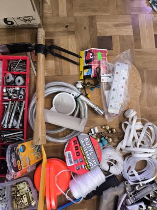 Lote Bricolaje Herramientas y Tornillería