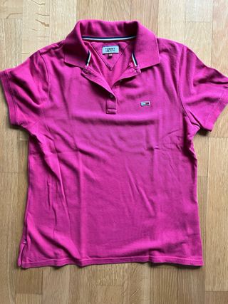 Polo Tommy Hilfiger Rosa Talla XS