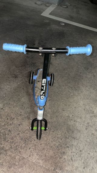 Patinete infantil 3 ruedas azul