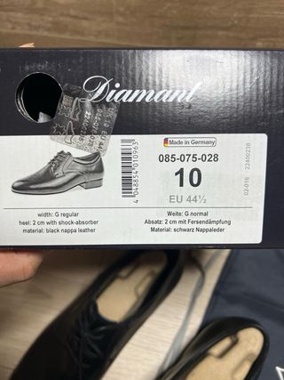 Zapatos de baile Diamant hombre talla 44.5 EU