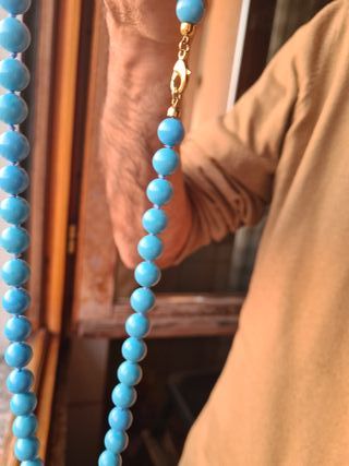 Bellissima collana blu