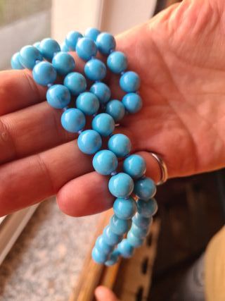 Bellissima collana blu