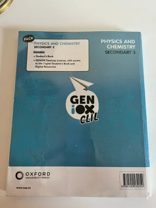 Libro PHYSICS AND CHEMISTRY 3 eso OXFORD