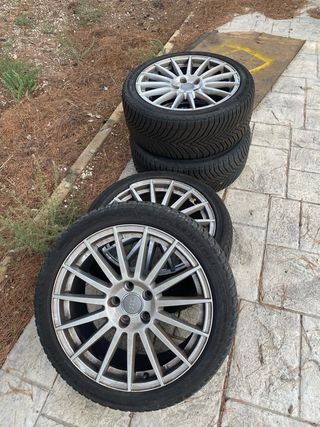 Llantas Audi con Neumáticos