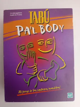 Juego de mesa Tabú Pa'l Body