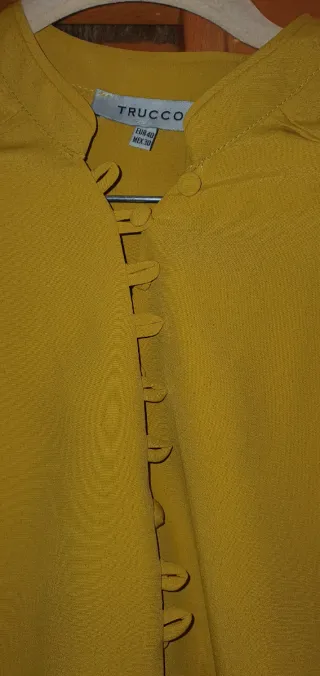 Blusa elegante Trucco verde pistacho