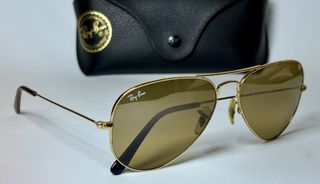 RAY BAN AVIATOR ORIGINAL DORADA MARRON