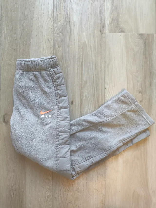 Nike Air Pantalón Polar Beige L Mujer XS Fit Utili