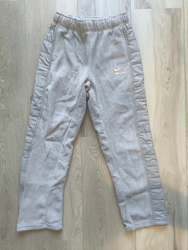 Nike Air Pantalón Polar Beige L Mujer XS Fit Utili