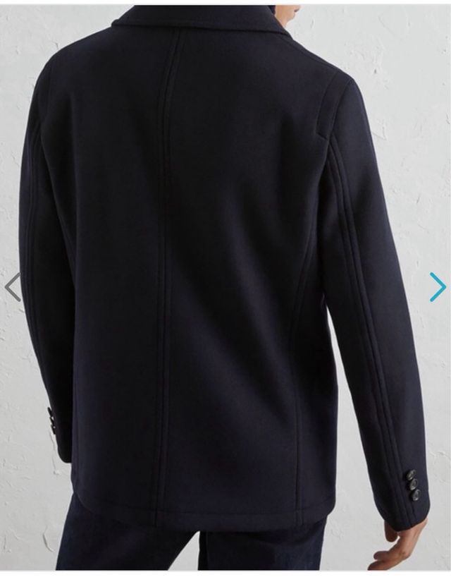 Chaqueta marinera LLOYD'S lana hombre azul