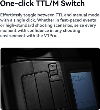 Flash Godox V1 Pro C Canon TTL Wireless 76W