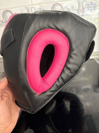 Casco Rdx MMA Boxeo Muay Thai Rosa/Negro