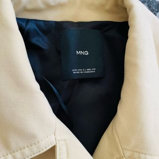 Abrigo beige mujer