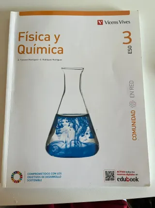 Libro Fisica y Quimica 3 eso Vicens Vives